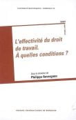 Philippe Auvergnon (dir.): L’effectivité du droit du travail : à quelles conditions ?
