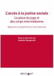 Isabelle Daugareilh (dir.) :  L’accès à la justice sociale : la place du juge et des corps intermédiaires